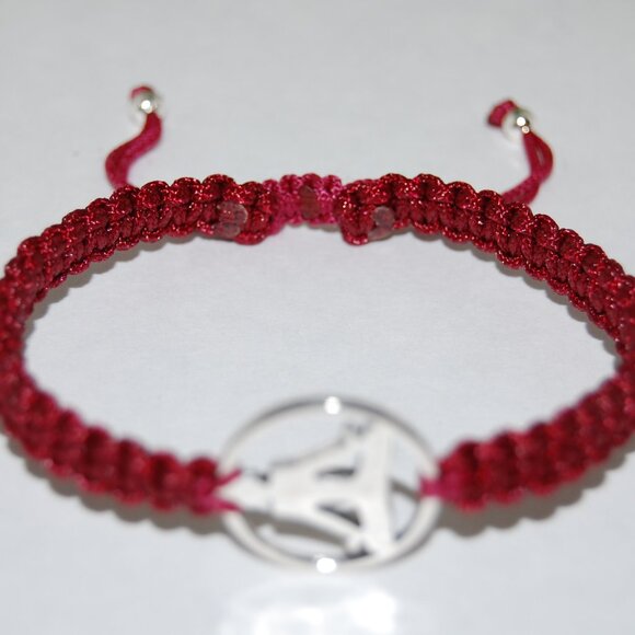 Yoga Bracelet,Braided Bracelet,Yoga Drawstring Bracelet - Picture 2 of 2